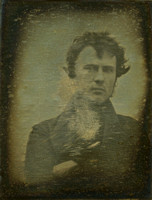 Oldest Surviving Male Face Photographed - Robert Cornelius October, 1839