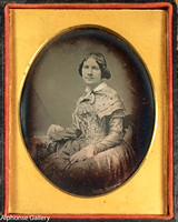 4th plate copy daguerreotype of Jenny Lind by J Gurney, c1850 - sold 11 March 2023 by Fleischer's