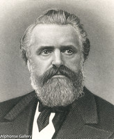 Dexter Arnold Hawkins, 1877 steel engraving - founder of Hawkins, Delafield and Woods