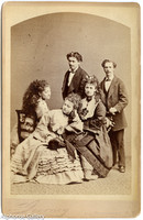 The Vokes Family,  c 1874