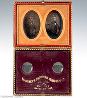J Gurney Stereoview Daguerreotype from internet - past auction NOT AT ALPHONSE GALLERY