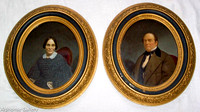 Previous owner identified sitters as Mr. and Mrs. Caleb Blood Smith 1860
