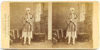 The Heathen Chinee stereoview by J Gurney & Son