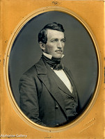 4th plate J Gurney Daguerreotype 1851 Handsome Man