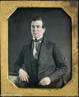 J Gurney 4th Plate Seated Man - c.1843-4