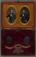 Jerome Keyes by Jeremiah Gurney Stereograph, daguerreotype at the Getty Museum No: 84.XT.1564.26