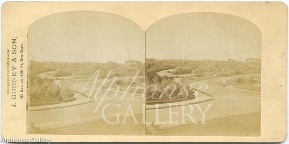 J Gurney & Son Stereoview of Central Park, c 1867