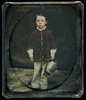 Unidentified Photographer Young Boy With Hat