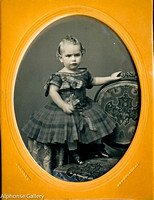 J Gurney Daguerreotype Quarter Plate Classic Child Pose