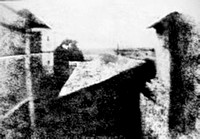 First Permanent Photograph by Nicephore Niepce