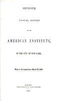 1848 Transactions of the American Institute