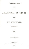 1854 Transactions of the American Institute