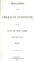 1858 Transactions of the American Institute
