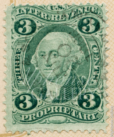 June 20, 1866 revenue tax stamp