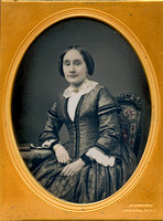 Jeremiah Gurney Daguerreotype - Beautiful Woman Quarter Plate