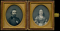 Jeremiah Gurney Daguerreotype - Mr. and Mrs. Dexter Arnold Hawkins