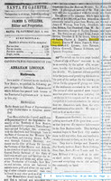 Santa Fe Weekly Post 9 Jan 1864