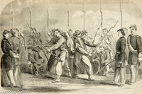 Chicago Zouaves Executing a Drill - Jul 1860 NYC