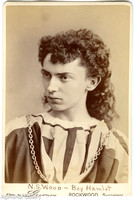 N.S. (Nicholas Schaberger) Woods born 1857 in Germany - playing Boy Hamlet (age 14 yrs)