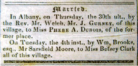 Mohawk Courier 6 Nov 1834
