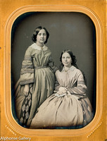 J Gurney Daguerreotype 4th plate Sisters