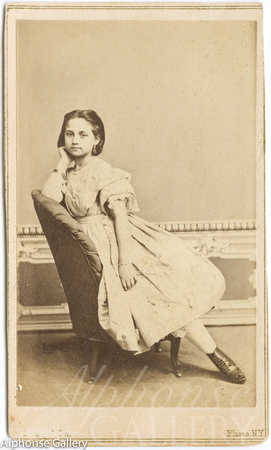 Piano prodigy Teresa Carreno by Gurney & Son c.1862 - age 8