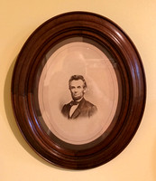 Whole Plate Abraham Lincoln by Gardner, published by J Gurney & Son