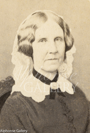 Mrs. Nillson CDV from daguerreotype