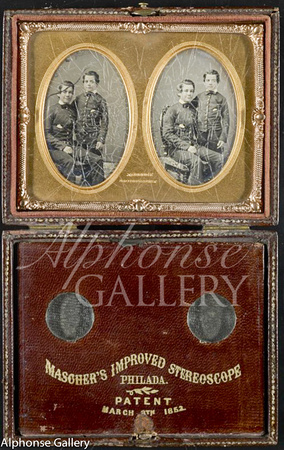 J Gurney Stereoview Daguerreotype located at MIA
