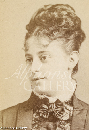 Benjamin Gurney CDV of Marie Helibron 1851-1886'