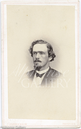 J Gurney & Son CDV of Edward Houstoun 1841-1866, c. 28 Apr 1865
