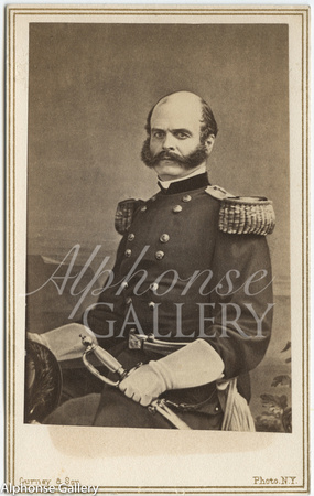 General Ambrose Everett Burnside 23 May 1824–13 Sep 1881 - CDV by J Gurney & Son