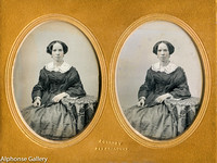 J Gurney Stereoview Daguerreotypes in Mascher Cases