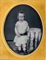 J Gurney 4th Plate Daguerreotype of Adopted Boy Babbitt