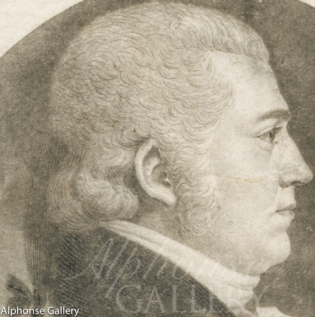 St. Memin Etching of James A Bayard 1776-1815
