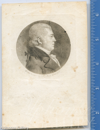 St. Memin Etching of James A Bayard 1767-1815