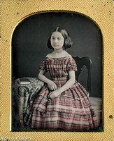 J Gurney 4th Plate Daguerreotype of Eleanor Kingsland Jay.  May 1848