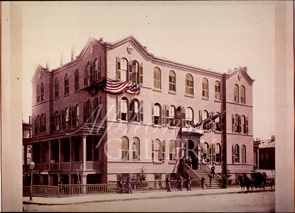 Full View of the Ladies Home - U.S. Army General Hospital in NYC
