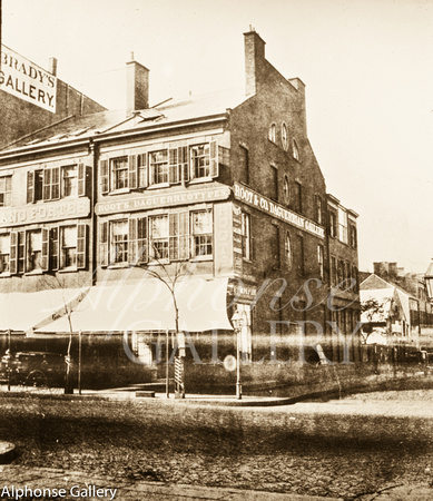 Samuel Root and J.W. Thompson operated as Root & Co. from 1851-1853 at 363 Broadway, corner of Franklin.  359 Broadway was built in 1852 and the top floors were occupied by Mathew Brady.