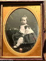 Jeremiah Gurney Daguerreotype - Fourth Plate of Crying Boy