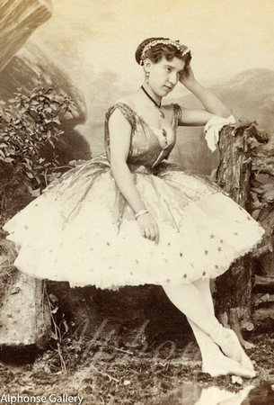Rita Sangalli, ballet dancer in Humpty Dumpty, 1868