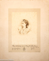 Mrs. Mary Frances Scott Siddons Mammoth Plate Albumen 1870