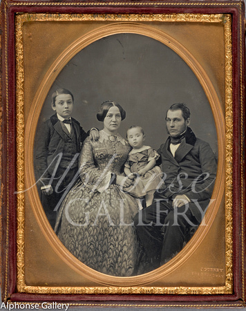 84.XT.269.5 Getty Museum - Family of 4 by Gurney