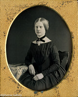 J Gurney 4th plate daguerreotype of Emma Schepeler (Mrs. F.G. Otto)