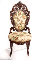 J. & J.W.  Weeks "Hawkins Pattern Parlor Chair"