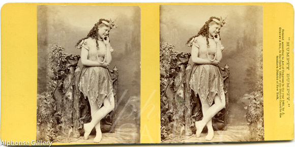 Ballet dancer in Humpty Dumpty, 1868