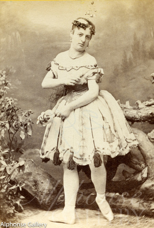 Pinzulē in The White Fawn, stereoview by J Gurney & Son 1868
