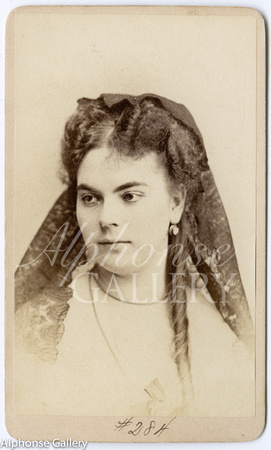 Gurney & Son CDV of English Actress Patti Jones 1849-1876