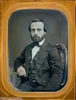 J Gurney Quarter Plate Daguerreotype - Distinguished Gentleman