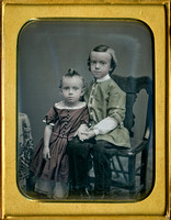 Jeremiah Gurney 4th Plate Daguerreotype of James and Samuel Jackson Underhill c1852